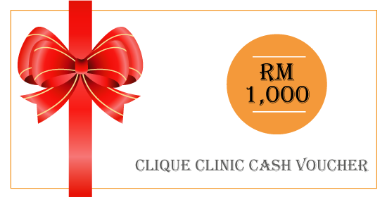 Clique Clinic Cash Voucher RM 1000